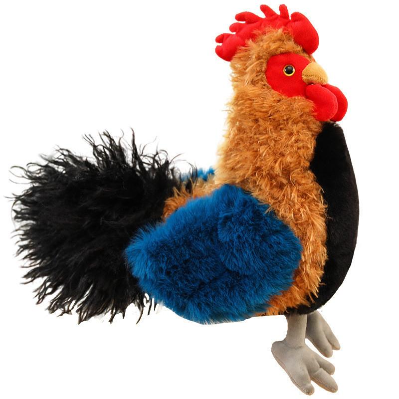 Animal Plush Toy Crows Roosters Kids Gift With Pp Cotton Filling For Playroom Decor