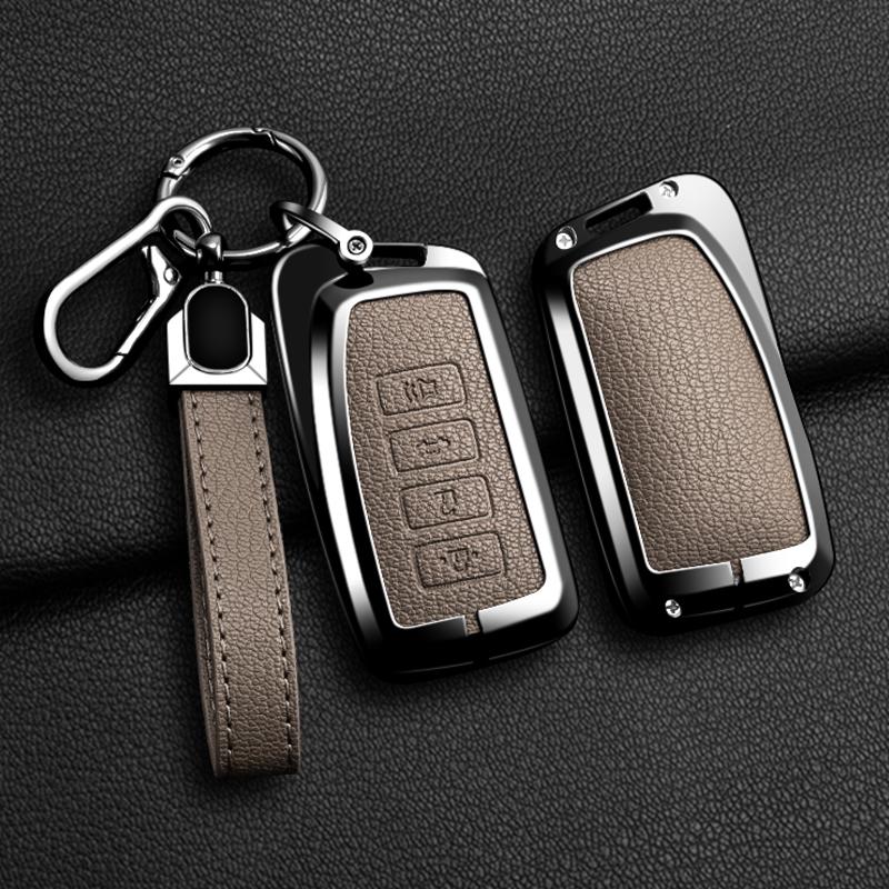 For Lexus Nx Es Is Rx Ls Gx Xx Ux Ux Gs Nx200 260 300 350 Nx200 Es300 Rx350 Nx300 Keychain Zinc Alloy Leather Car Key Case Case