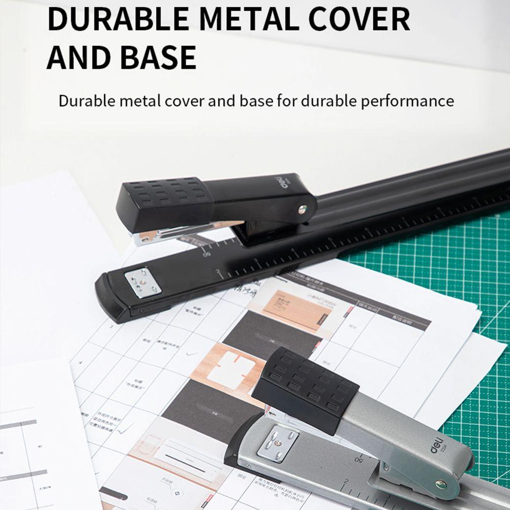 Labor-saving Long Arm Stapler 20 Sheet Capacity Paper Stapler Long Reach Stapler Binding Supplies
