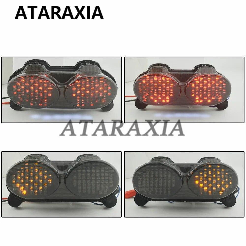 Motorcycle LED Stop Light Integrated Rear Tail Light Turn Signals Light For Kawasaki Ninja ZX9R ZX-9R 1998 1999 2000 2001-2005