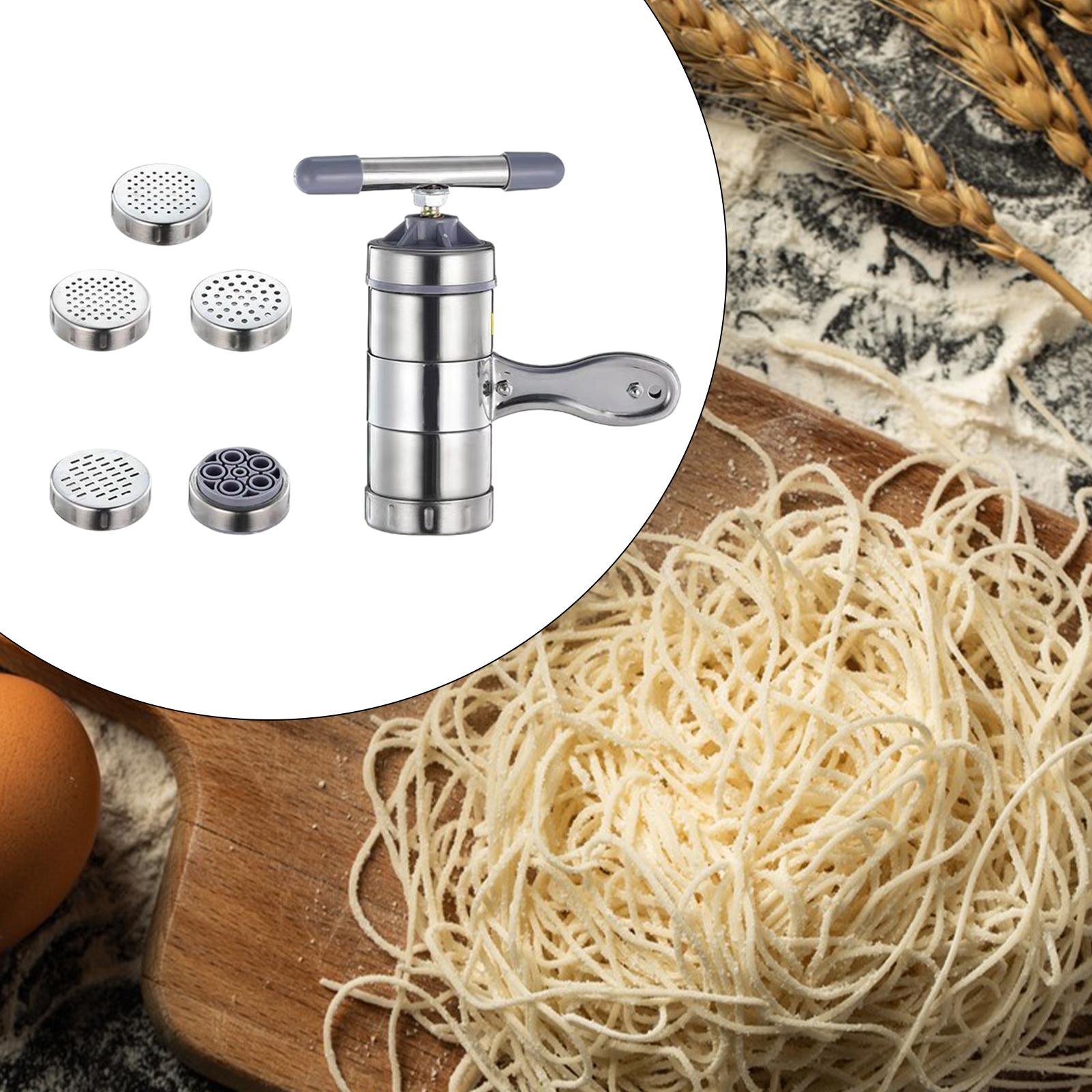 

Pasta Maker Household Accessories Ramen Portable Multipurpose with Heads Multifunctional Noodle Maker Noodle Maker Machine