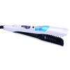 Professional Hair Straightener Brush Wet Dry Fast Ionic Steampod Mist Flat Iron Electric White LCD