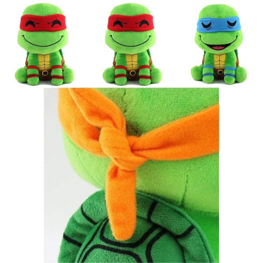 Cute Ninja Turtle Plush Toy Soft Stuffed Animal For Kids Cartoon Style Turtle Figure