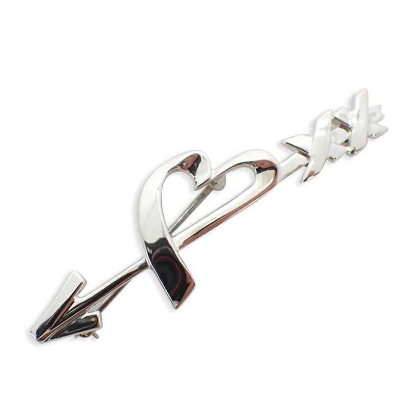 

[Б/у] TIFFANY/Tiffany 925 Graffiti Heart & Arrow Brooch [g300-25]