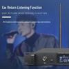 HuiDu HDQ-6603 Professional True Diversity Wireless Lavalier Microphone for Stage Performance
