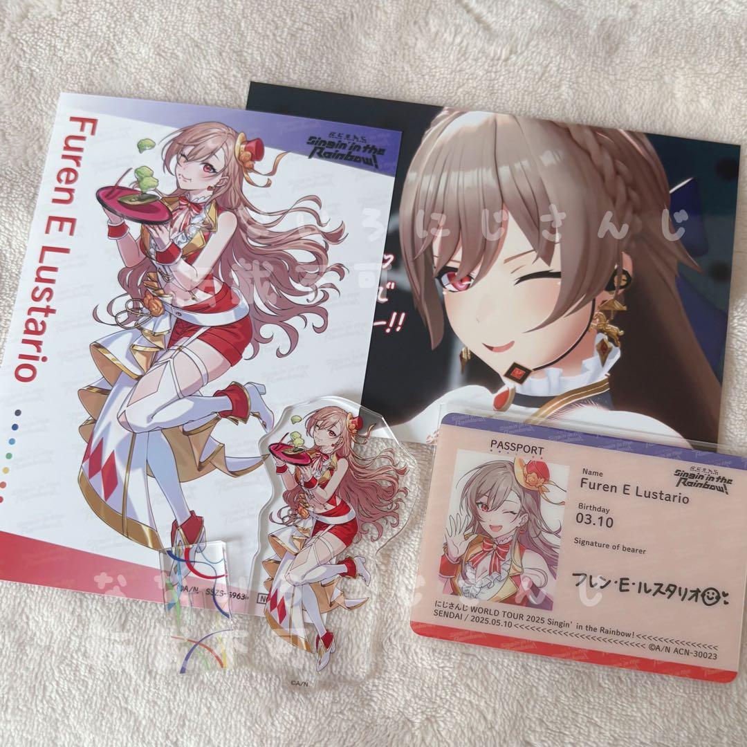 [USED] Furen E Rustario Nijisanji SitR Sendai Bonus Acrylic Stand Bromide