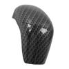 Carbon Fiber Auto Schalthebel Schaltknauf Abdeckung ABS Dekoration Trim für MG ZS 2017 - 2020 EV MG6