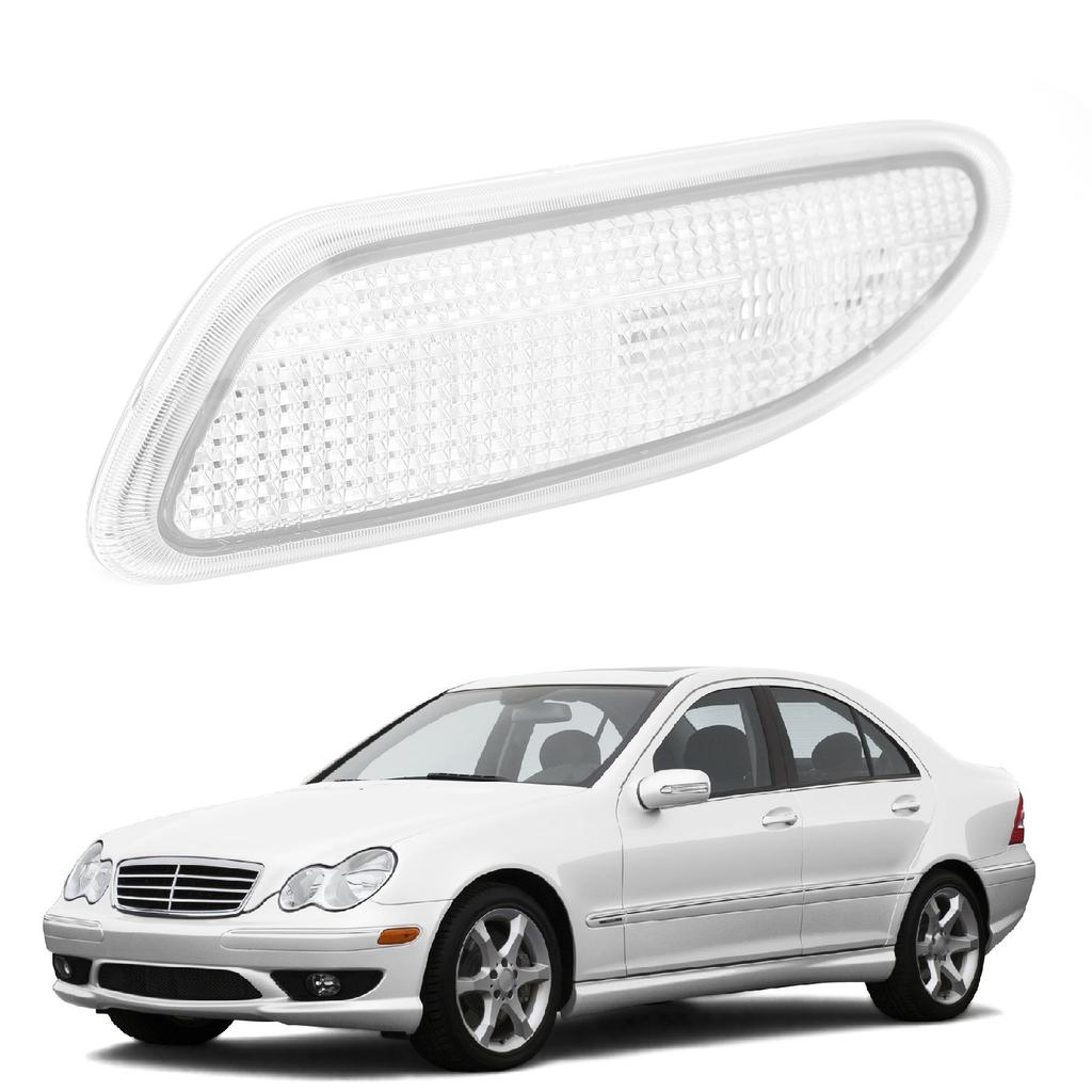 Car Left Side Marker 2038200721 Bumper Turn Signal Lamp Cover for   W203 CClass(  )