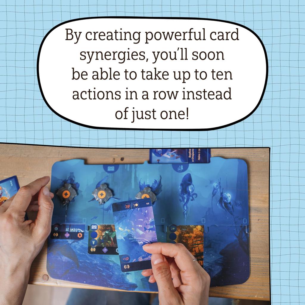 Aquatica | Board Game | Strategy Game for Teens and Adults | Family Game Night | Entertainment | Ages 14+ | 1-4 Players | 60 Minute Playtime