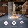 Ugears Statue of Liberty 70247 Wooden Puzzle No Glue or Tools Required 3D Puzzle Includes Assembly Instructions - - - - Beginner-Friendly