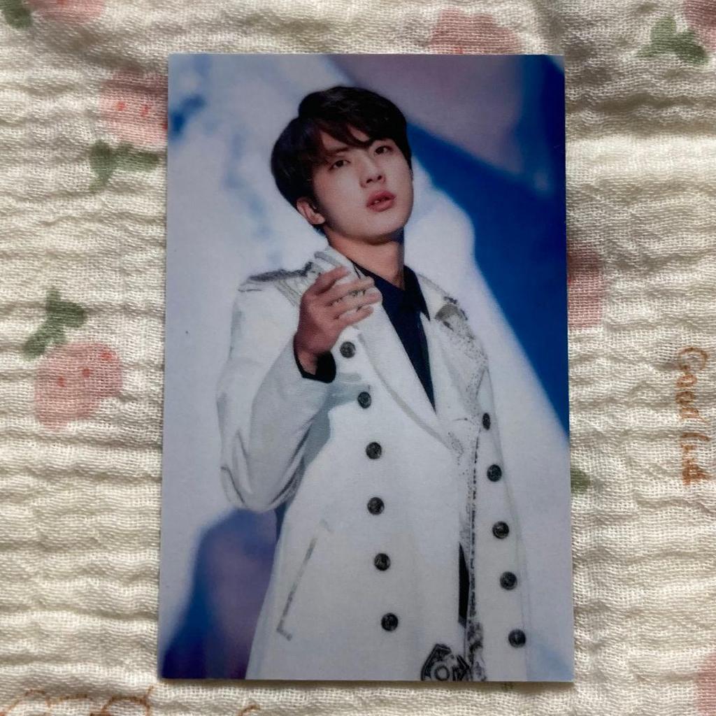 [USED] BTS JIN Fan Meet You DVD Japan Exclusive Trading Card