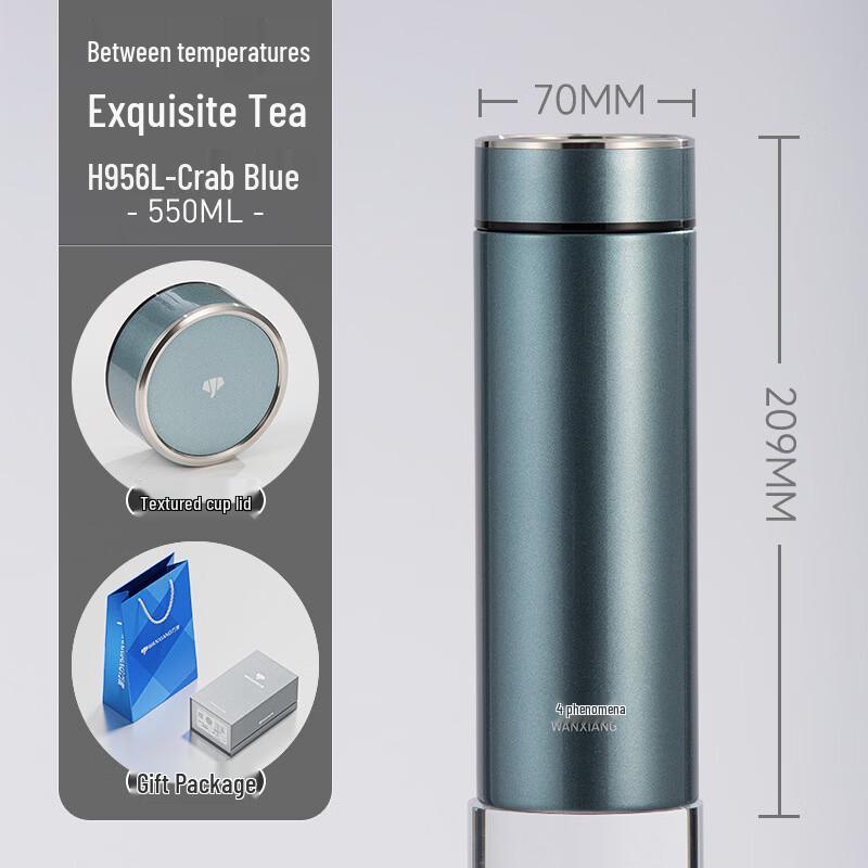 Vansum 316 Stainless Steel Portable Insulated Tea Mug