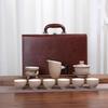 Chaxun Stone Glaze Gaiwan Tea Set