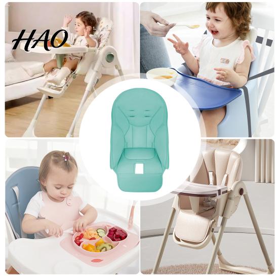 Comfortable High Chair Pad Baby Cushion Replacement Faux Leather Restaurant Dining Durable Seat Cover Non-Slip Highchair for Toddler Kids
