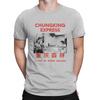 Wong Kar Wai Film Chungking Express T-Shirts Unisex Damen Oversized Lässig Kurzarm Rundhals Baumwolle T-Shirt Unisex Mode