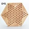 Wood Chinese Checkers Jumping Chess Board Game Children Kids Developmental Toy