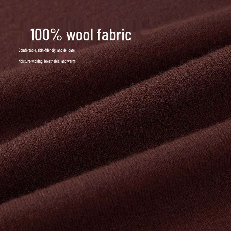 

Мужской вязаный свитер из чистой шерсти HLA XL