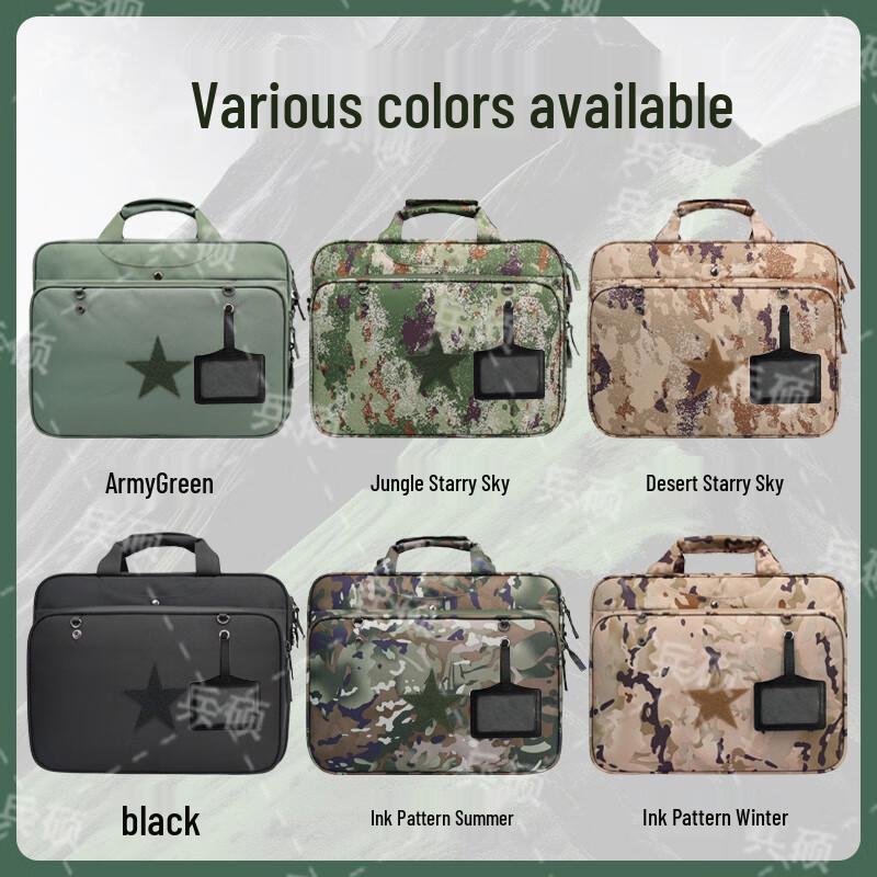 BingShuo Camouflage Pilot Laptoptasche