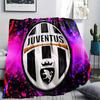 Juventus FC,pattern Flannel Blanket, High Quality Comfortable for All Seasons, Home Decor, Warmth and Comfort, Perfect for Gifts.