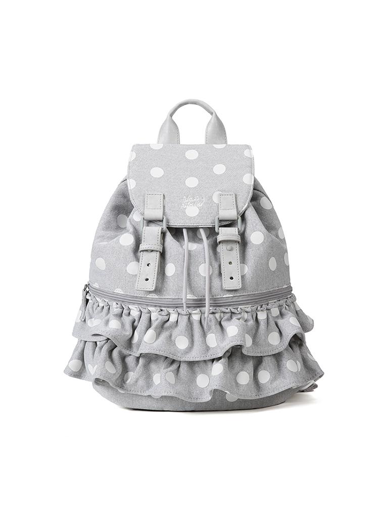 Vanwalk Shirred Mini Backpack [Gray]