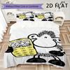 Sheepworld Pattern Bedding Uilt Set Uilt Cover Pillowcase Home Decoration Birthday Gift (1 * Duvet Cover + 2 * Pillowcase  Without Core)