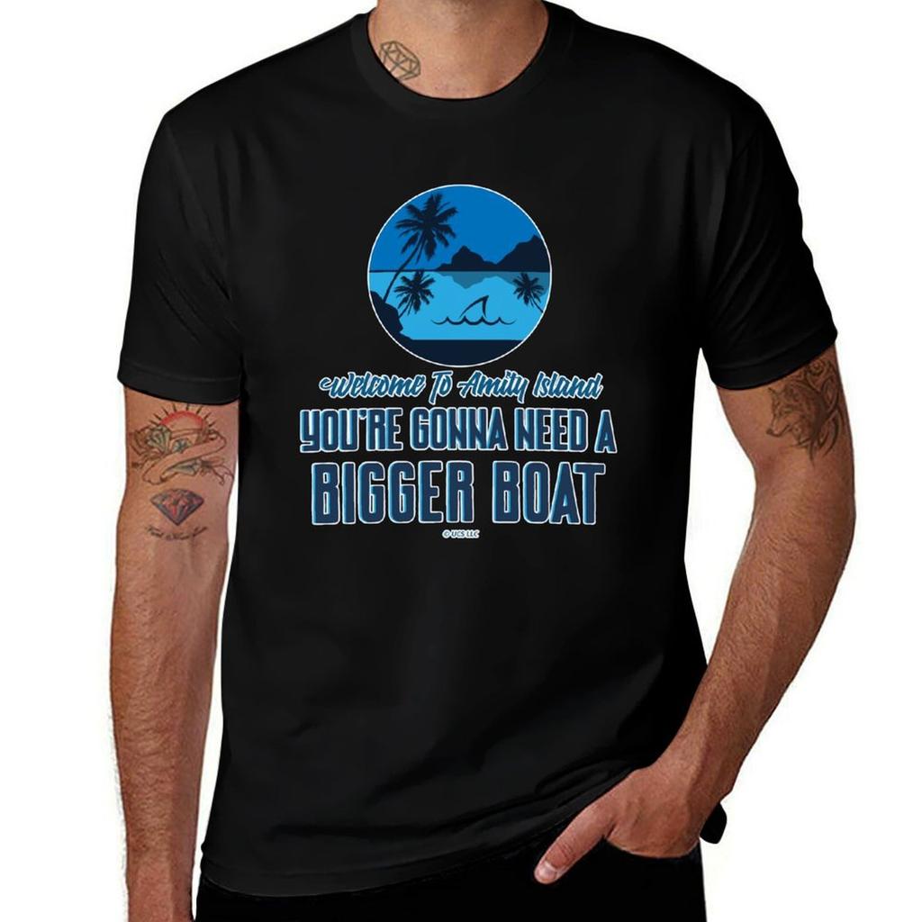 Jaws Movie Amity Island Youre Gonna Need A Bigger Boat Tshirt Trend Art Print Tshirt