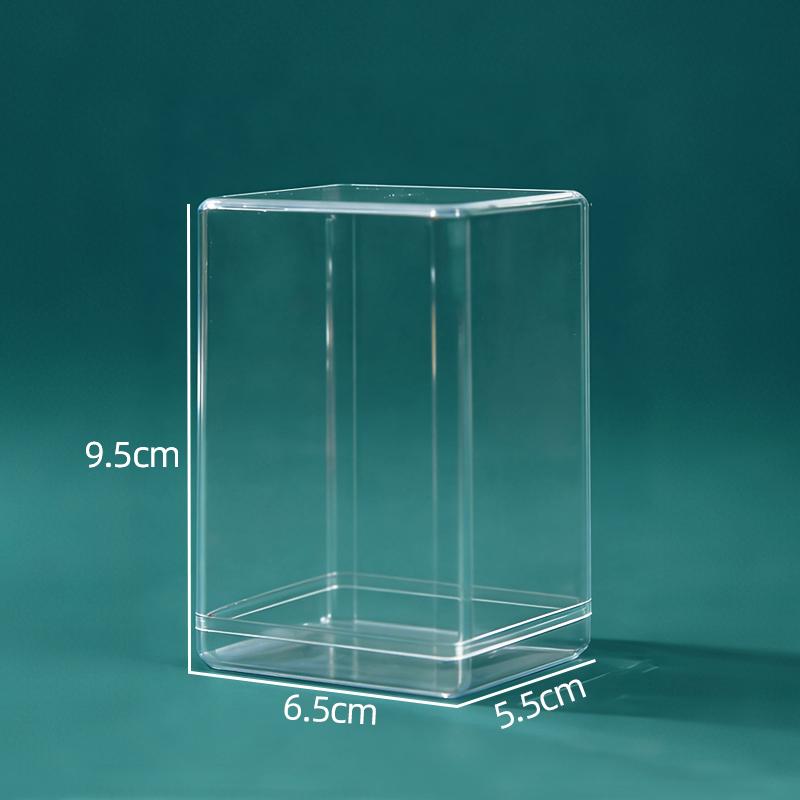 

10PCS Acrylic Display Case Collectible Blind Box Toys Mini Figures Showcase Transparent Stackable Organizer Dustproof Storage