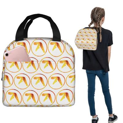 Aphex Twin Vintage Insulated Lunch Bag for Women Children Leakproof Food Boxes Thermal Lunch Box Tote