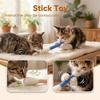 6 Stück Wattepads Katzen Spielzeug Kätzchen Kauspielzeug für Langeweile drinnen Langlebige Zahnpflege Seile Interaktives Zubehör