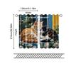 Set Of 2 Filtering Curtains Excluding Rods Non Movable Without Batteries Adorable Lazy Cat Flowers Use Bedrooms Curtain For Master Bedroom Made