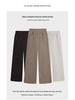 Women's T8 Corduroy A-line Wide Leg Pants - Slim Fit for Autumn & Winter