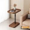 C-Shaped End Table with Adjustable Height – 2-Tier Side Table for Couch, Nightstand for Living Room & Bedroom
