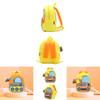 Adorable Kids Plush Backpack With Cartoon Excavator Design For Toddlers And Kindergarten