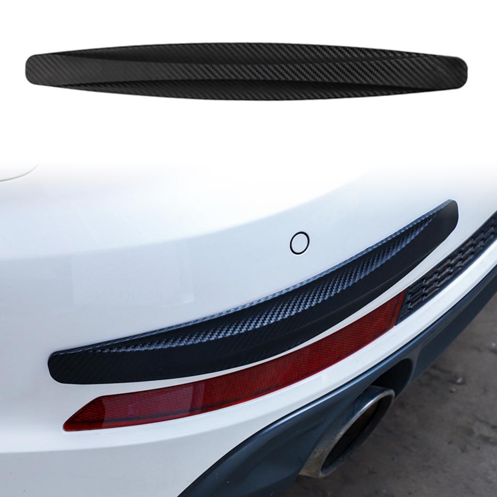 4Pcs Carbon Fiber Door Edge Guard Paint Scratch Bumper Protectors AntiCollision Door GuardProtective Pad Stickers