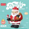 New Christmas Building Set Santa Claus Elk Snowman Christmas Tree Building Blocks Construction Toy for Kids Christmas Gifts