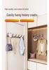 Wall-Mounted Coat and Clothes Hook – No-Punch Behind-Door Wardrobe Rack for Entrance and Hallway