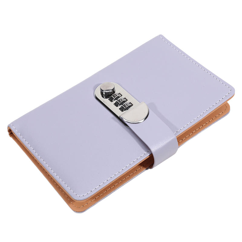 

Save Money 100 Envelopes Money Saving Challeng PU Large Capacity Mini Binder Savings Challenge Waterproof With Password Lock