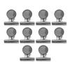 10Pcs Magnetic Clips Stainless Steel Nickel Plated Round Fixing Force Magnet Fastening Set