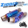Stainless Steel Titanium Exhaust Pipe for Z1000 Motorcycle