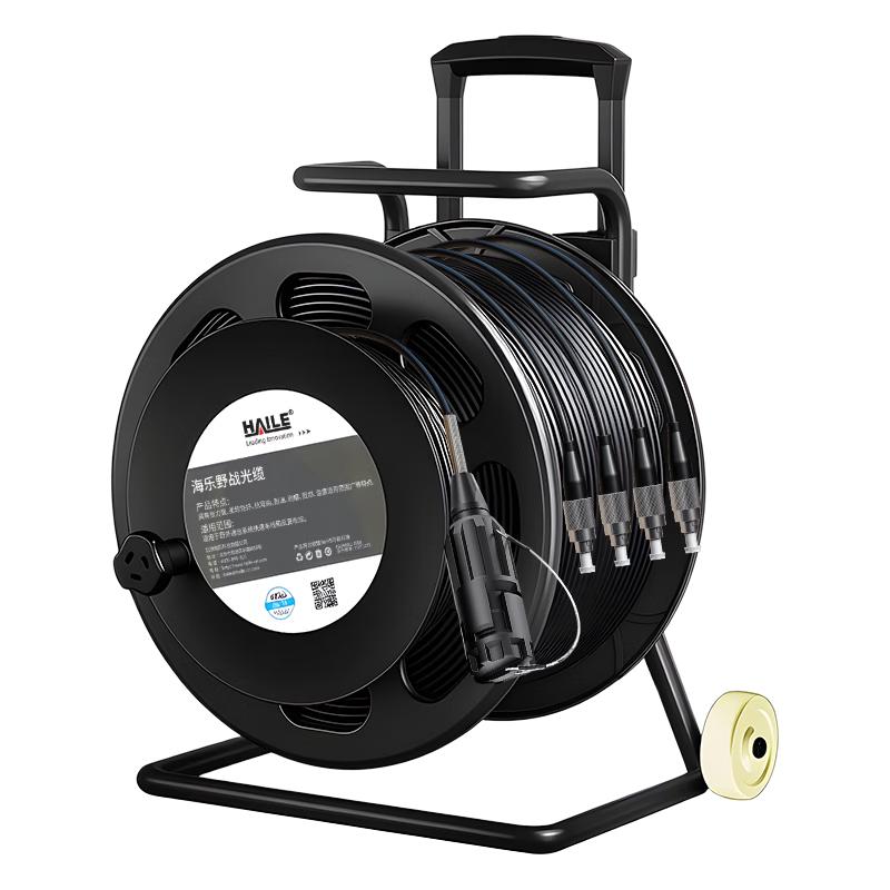 HAILE Single-Mode Field Fiber Optic Cable with Reel