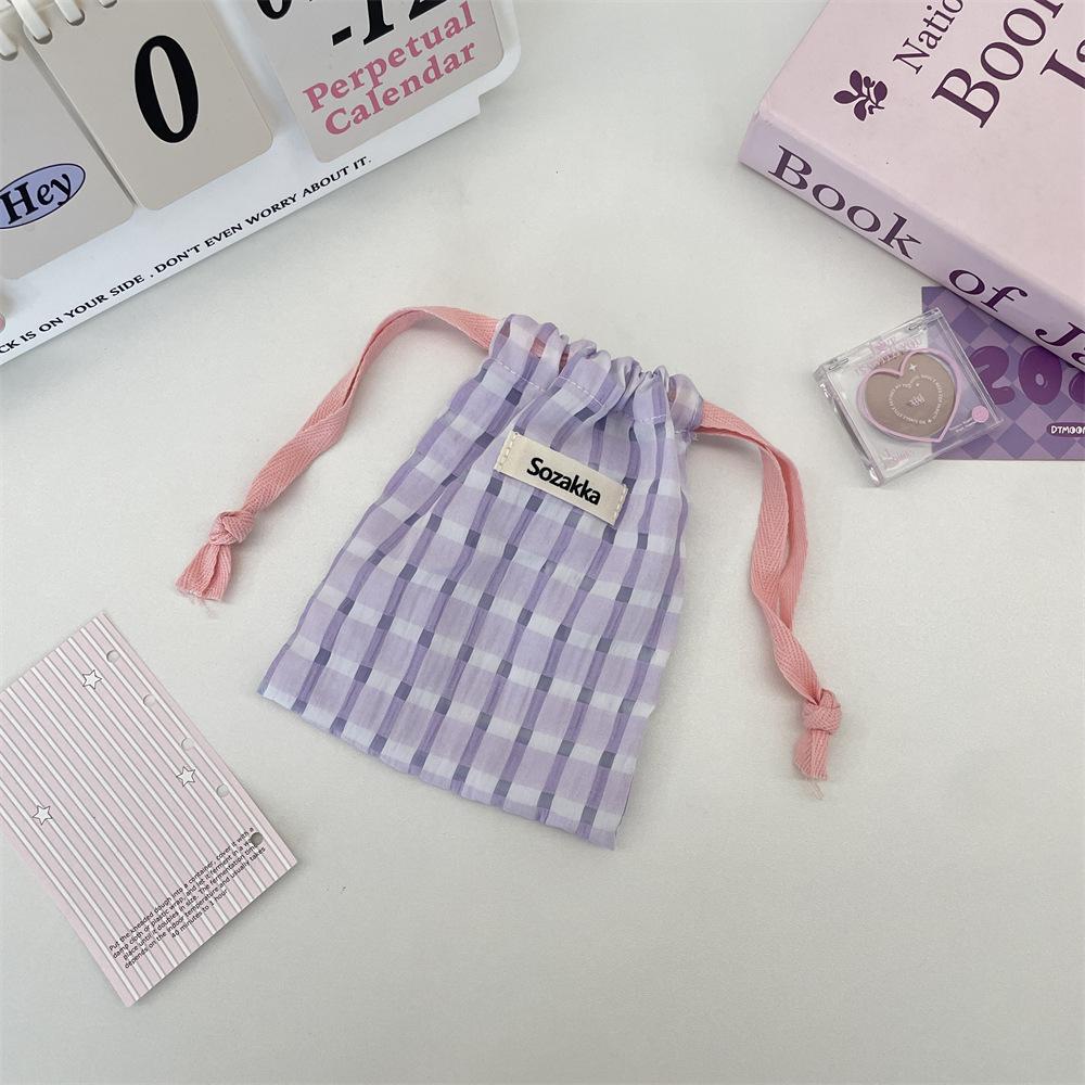 

Cute Small Coin Purse Case Drawstring Bag for Women Girls Jewelry Lipstick Cosmetic Storage Pouch