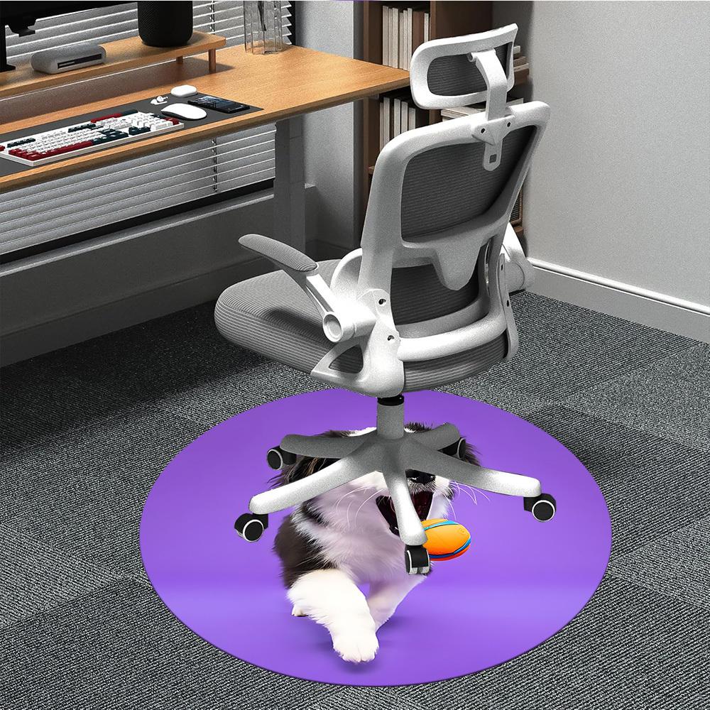 

1pc Dog Playful Chair Carpet for Office, Perfect for Office, Holiday Party Decoration Choice yy260314012 80cm by 80cm