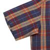 Renoma Linen Check Short Sleeve Classic Shirt [rousg1230 Ye]