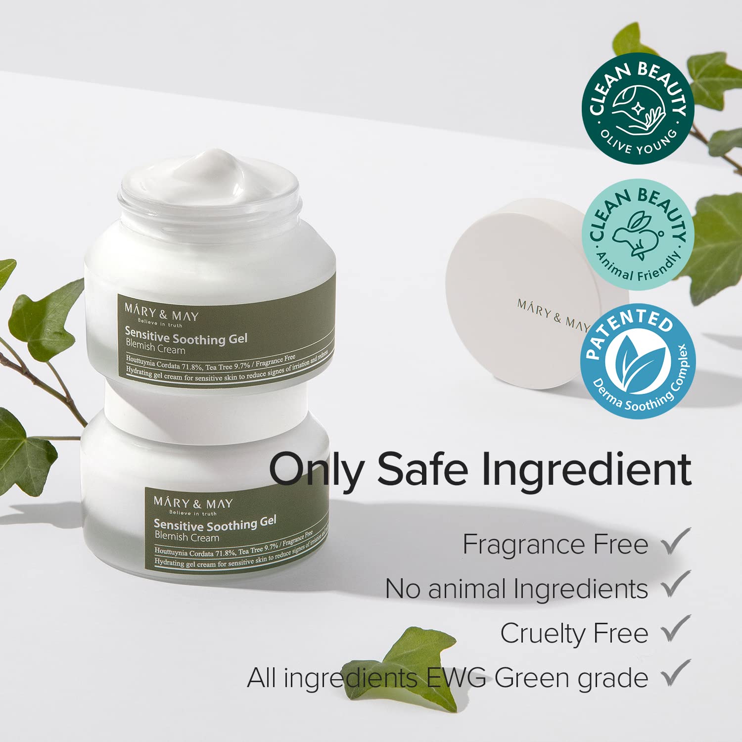 

Mary&May Sensitive Soothing Gel Cream 70gr AUTHENTIC STORE