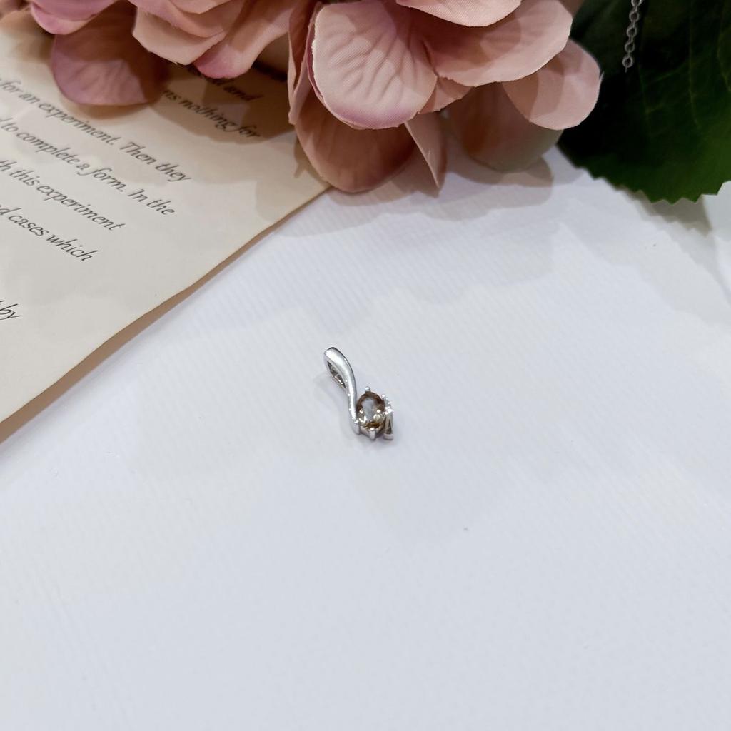 Серебряная подвеска с султанитом 0.445ct (2168874)