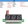 Aideepen LED Digital Display Voltage Tester DC Mini Voltage Meter with Accurate Voltage Measurement and Reverse Polarity HD Voltage Display Suitable