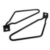 2x Motorcycle Saddlebags Mount Brackets Support Black for XL883/1200 HD1450/1584