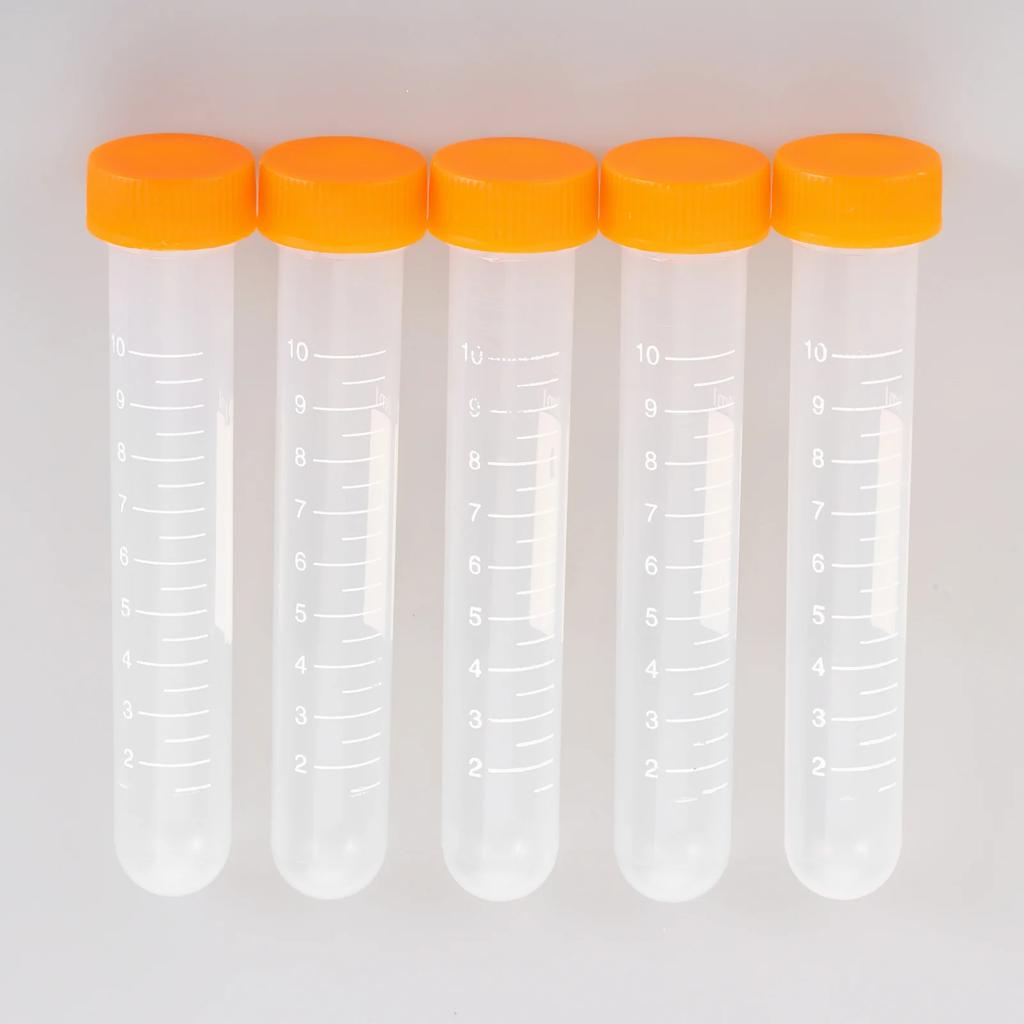 5Pc 5/10/15//45/50ml Embroidery Felting Bottle Cross-stich Sewing Needle Box Bead Pins Case Sewing Needle Containers Holder Tube