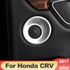 Carbon Faser Stil Auto Vorne Hinten Tür Säule Stereo Lautsprecher Rahmen Abdeckung Trim Für Honda CR-V CRV 2017 2018 2022