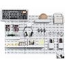 Pegboard No-Drill Wall Storage Rack for Kitchen & Home Accessories
